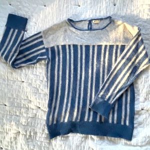 Love Riche blue striped sweater